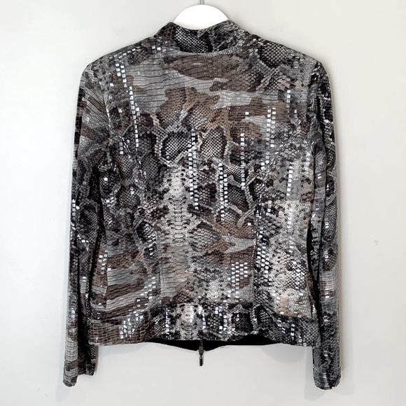 Vintage Frank Lyman size 8 animal print jacket - Picture 13 of 16